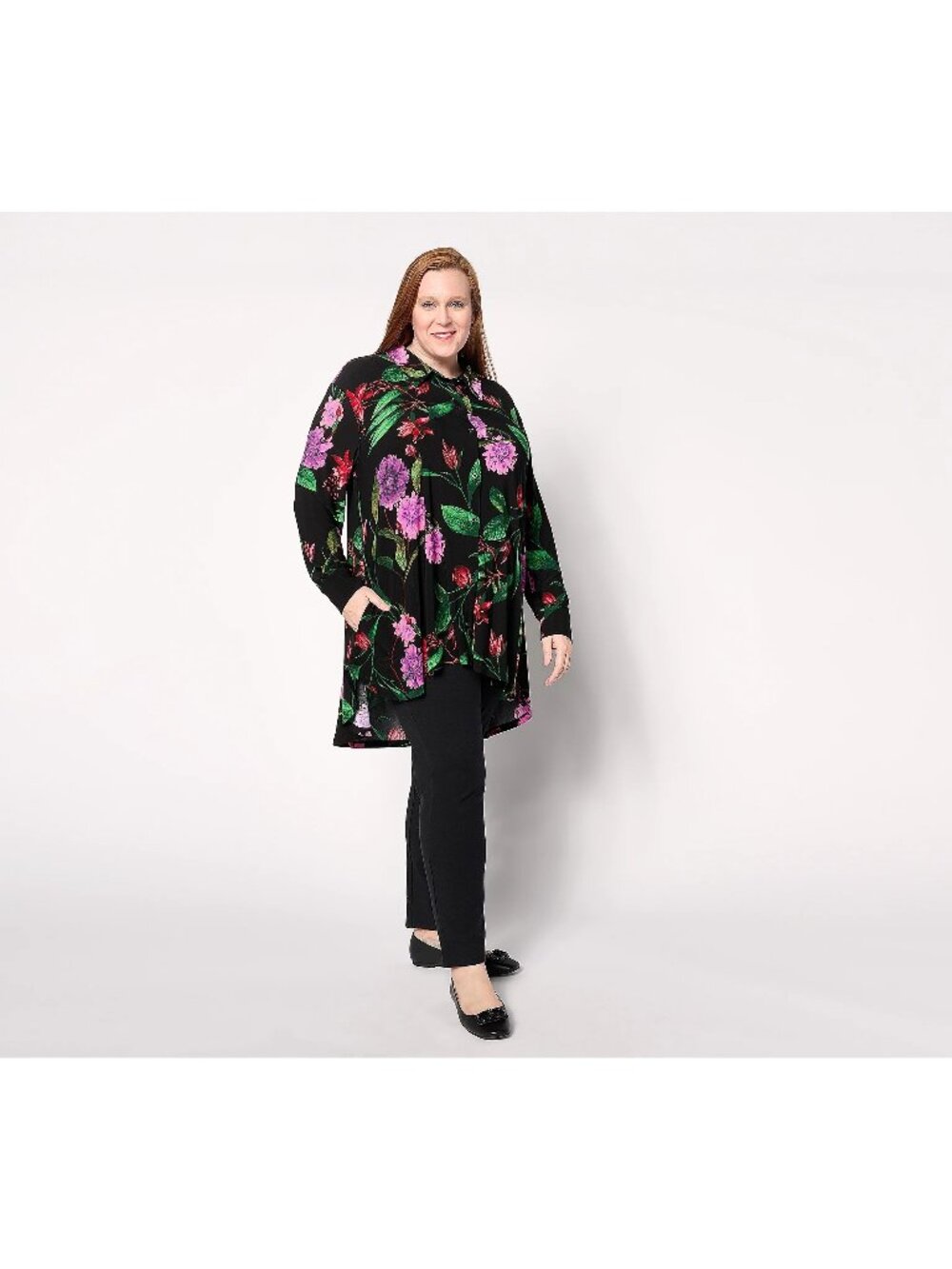 Women With Control Traveler Set Size 2X Petite Wardrobe Warrior 2 Piece Chic NEW